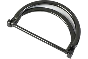 25/30/40mm Double D Ring Metal Buckles Bag Straps Belt Clasp Decorative Webbing Adjuster Hooks DIY Hardware Accessories(GunBl