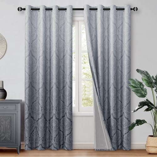 DWCN 100% Blackout Curtains