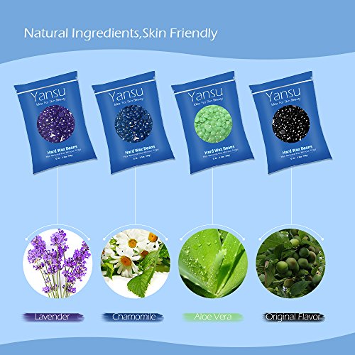 Yansu Waxing Hair Removal Electric Hot Wax Warmer Adjustable Hard Wax