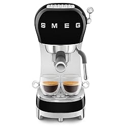 Smeg Manual Espresso Machine with Steam Wand, 15