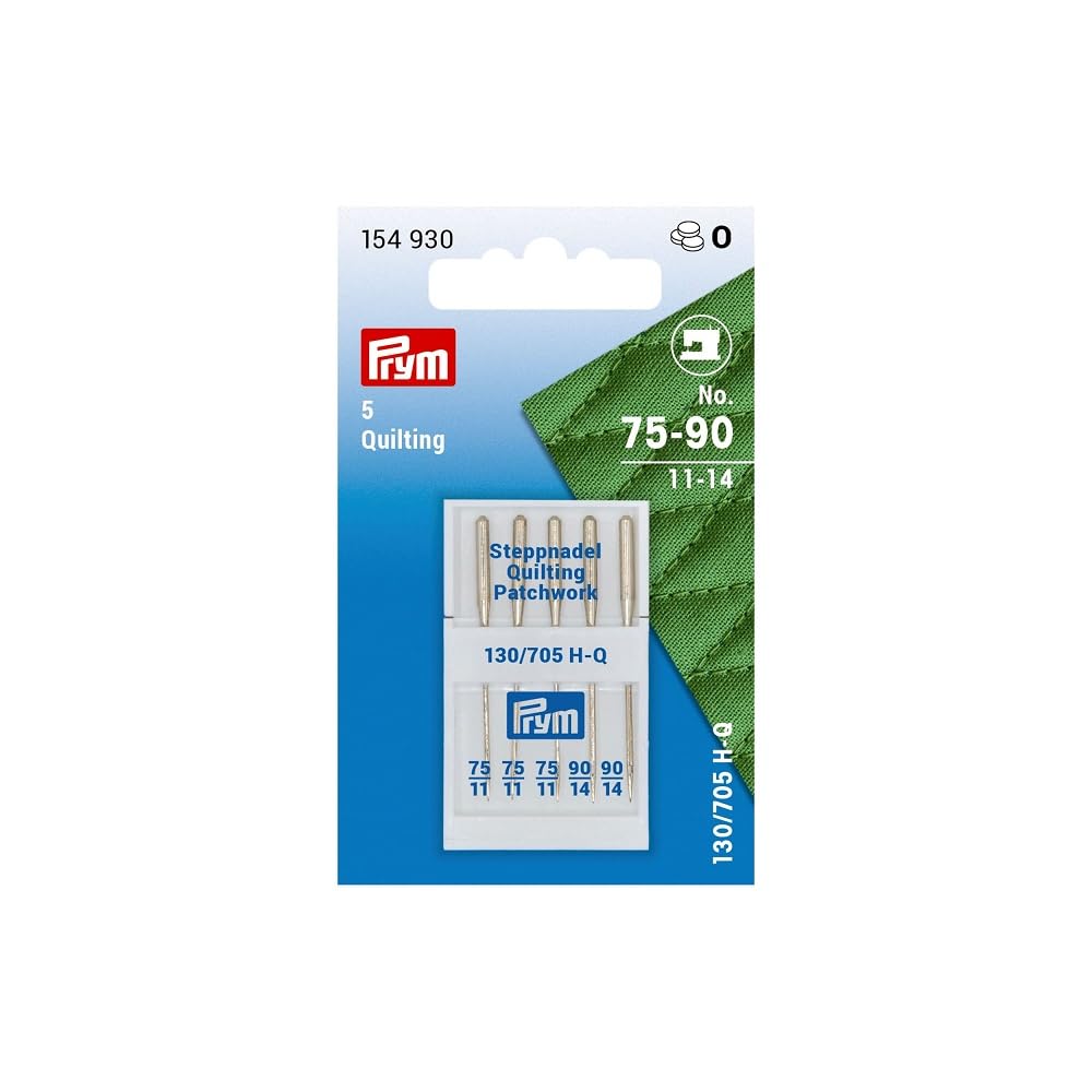 Prym - Prym Quilting (75-90) Sewing Machine Needles - 10 Pieces