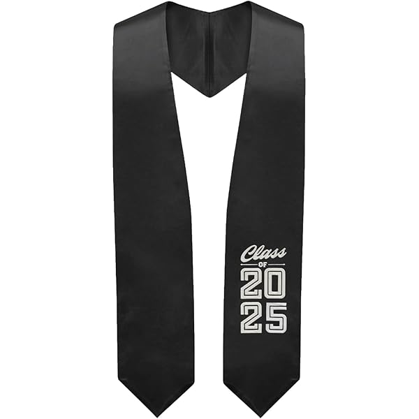 Endea Graduation Stole Class of 2024 With Classic Tips - Unisex