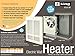 KING W1215-W W Series Wall Heater, 1500W / 120V, White