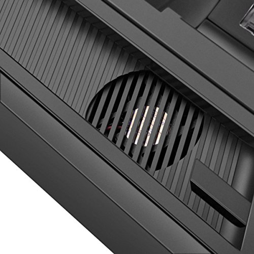 OBVIS Vertical Stand Charger Cooling Station for PS4 Pro/Slim 2-In-1 with Dual Charger Ports and USB HUB