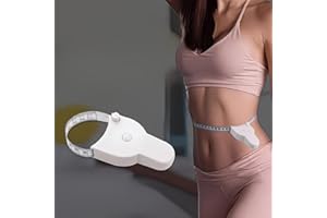 Compact Plastic Fitness Measuring Tape - User-Friendly Tool for Gauging Body Measurements, Ideal for Arms, Legs, Waist, and C