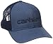 Carhartt Men's High Profile 100 Percent Cotton Dunmore Moisture Wicking Cap, Dark Blue, One Size
