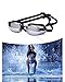 Swim Goggles ,Swimming glasses Anti Fog No Leaking UV Protection Bundle with Silicone Swim Cap, Earplugs, Nose Clips for Men Women Adult Youth Kids Child