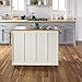 Dolly Madison White Kitchen Cart by Home Styles