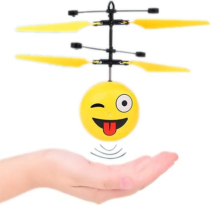 Amazon Co Jp 子供の空飛ぶ絵文字のおもちゃ ドローンヘリコプターのボール 環境に優しい 無毒なabs素材 組み込みのled照明 落下防止 お手入れが簡単 ホーム キッチン Amazon Co Jp 子供の空飛ぶ絵文字のおもちゃ ドローンヘリコプターのボール 環境に優しい 無毒なabs素材 組み込みのled照明 落下防止 お手入れが簡単 ホーム キッチン