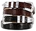 Vince Italian Calfskin Leather Designer Golf Dress Belt for Men