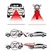 Laser Lights for Cars - Universal Auto Rear-end Alarm Fog Lamp for Cars and Motorcycles Brake Parking Anti-Collision Safety Warning Lights