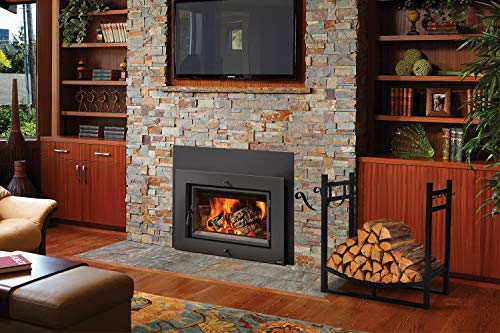 Firewood Rack Indoor Outdoor, 3ft Log Rack Fire Wood Holders Storage Carrier by Patio Guarder, Heavy Duty Steel Log Holder with Kindling Holder for Backyard Garden Firepit Fireplace, Black - Thumbnail 5