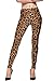 Women Sexy Mermaid Fish Scale Hologram Stretch Soft Shine Leggings Coffee