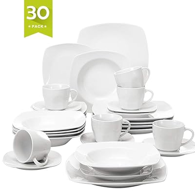 Malacasa Mario Dinner Plates Amazon Vajilla Malacasa 30 Piece