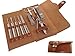 Goege 11pcs Luxury/Deluxe Nail Care Personal Manicure & Pedicure Set, Manicure Travel & Grooming Set Kit, Nail Clipper