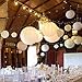 Hanging Japanese Lantern Paper Lanterns Decorative - White Lanterns 6, 8, 10, 12 and 14