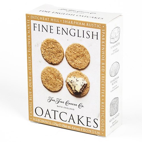 Oatcake Rounds by Fine English Crackers for Cheese (4.4 ounce)