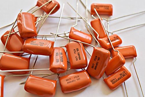 2 pcs OrangeDrop 225P Polyester Capacitor - 100V 0.1uf(100000pf)