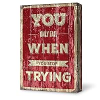 signwin-Canvas Wall Art-Rustic Style-Canvas Prints Home Artwork Decoration for Bar Cafe - 12x18 inches