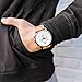 STARKING Top Brand Luxury Mens Chronograph Wrist Watch TM0913 Leather Watch Men Casual Style Fashion Minimal Waterproof Watches Scratch Proof Male