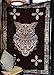 Psychedelic Owl Tapestry Large Format Art Bedspreads Dorm Decor,60