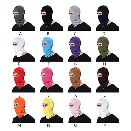 image for Glumes Face Mask Windproof Sun Dust Protection｜ Solid Color Design