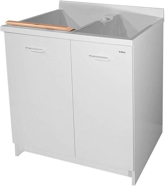 Mobile lavatoio doppia anta tortora Acqua Marella 83x60x87h cm Montegrappa