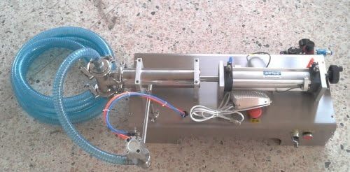 Gowe Liquid Filling Machine, Pneumatic, Semi Filler, Stainless Steel,single Head Liquid Filler 10-300 Ml