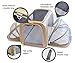 Travel Pet Carrier for Cats - Go Kitty Paws Airline Approved Expandable and Collapsible Soft Sided Cat Carrier