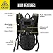 Hydration Pack with Leak Proof 2Liter Water Bladder - Keeps Your Fluids Cold and Stores all Your Gear - Lightweight, Waterproof and Fully Adjustable Backpack For Men and Women