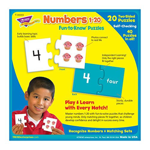 Fun-to-Know Puzzles: Numbers 1-20