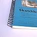 Premium Mixed Media Sketchbook for Drawing, Sketching | Side Spiral Bound | 9x12 Inch Thick Paper | Tear & Bleed Resistant Sheets | 200 Pages | Perfect for Graphite, Colored Pencils (1-Pack)