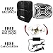 DJI Phantom 4 Advanced Falcon Edition Kit w/ Firebridge Long Range System, Nanuk 950 Wheeled Case, 3 Batteries, Thor Charger, Carbon Fiber Props & Guards, Phantom4 Pro Lens Filters, 64GB Card