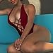 BEAGIMEG Women's Summer Sexy Lace up Halter Monokini One Piece Swimsuit Wine Red,Small,Small