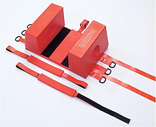 Ferno Universal Head Immobiliser - Maximum Lateral Support - Prevents Absorption of Bodily Fluids - Orange