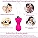 Kegel Balls Exercise Weight for Women Bladder Control & Pelvic Floor Exercises Tightening, Silicone Ben Wa Balls Pelvic Weights Training Set for Beginners & Advanced Tightening - Red