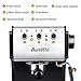 Barsetto Espresso Machine, 13.6 x 11.8 x 15.8, Black