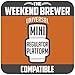 Paintball Tank Input Fitting for Weekend Brewer Heavy Duty and Micro Regulators