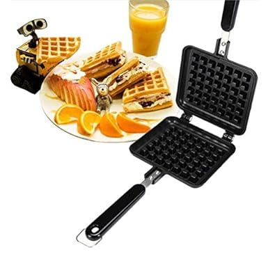 Amazon.com: Old Fashioned Waffle de molde para hornear, DIY ...