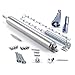 Ideal Security Model 8730 Heavy Duty Pneumatic Screen and Storm Door Closer with Wind Chain, 10.5