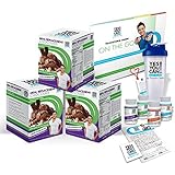 Yes You Can! Diet Plan Transform Kit On The Go: Meal Replacement Shakes, 30 Fat Burner Pills, 30 Appetite Suppressant Pills, 30 Colon Cleanser Pills, 30 Collagen Pills, 1 Bilingual Transform Guide (Spanish/english), 1 Shaker Bottle, 1 Yes You Can!â„¢ Diet Plan Heart Shaped Band,1 Certificate of Success and 1 Yes You Can! Diet Plan Sticker (Chocolate, 30 Meal Replacement Shakes)