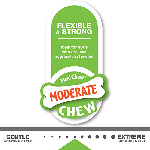 Nylabone Moderate Chew FlexiChew Chicken Bone Large Breed Dog Toy