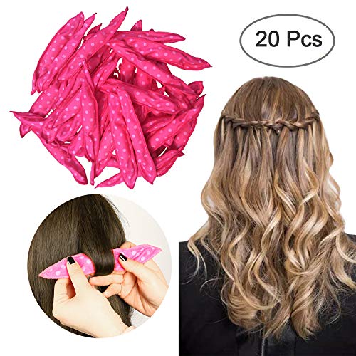 Sponge Flexible Foam Hair Curlers Artifun 20pcs Soft Sleep Pillow