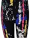 VIV Collection One Size Print Fashion Leggings, Artistic Splash