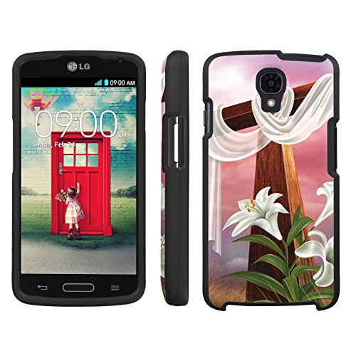 Mobiflare, Slim Guard Armor Design Case, for [LG Volt LS740] - Easter Cross
