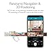 AKASO WiFi Security Camera IP Camera, 1080P HD Wireless Home Surveillance Baby/Pets Monitor with Two-Way Audio,Phone APP Remote Access,Pan/Tilt,Motion Detect,Panoramic Navigation,3D Positioning (P20)