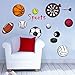 Wall Stickers,GOODCULLER Sport Ball Stickers Decorative Creative Removable Wall Stickers Home Decor