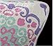 Mytex, Vivian 4-Piece Quilt Set Featuring Medallion Pattern, Bohemian Style, Cotton, Reversible Bedding, Teen, Girls, Purple, Aqua, and Pink Full