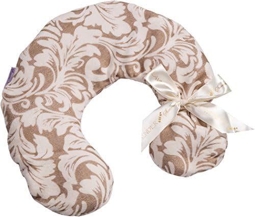 Sonoma Lavender Tan Fleur Neck Pillow