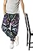 Funny Guy Mugs Neon Paint Splatter Windbreaker Pants, Large